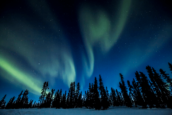 Aurora Boreal Quando ir para o Canadá