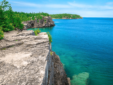 Quais são praias do Canadá?