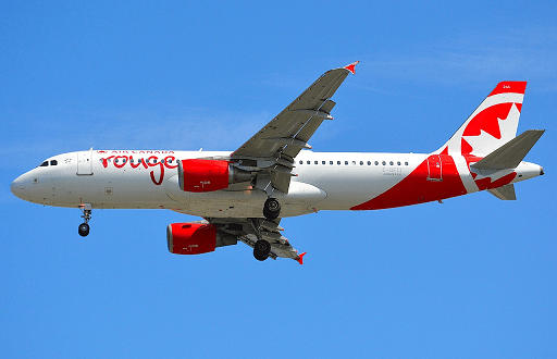 retorno da Air Canada Rouge