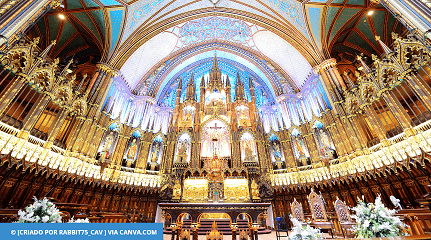 Catedral de Notre Dame no Canadá