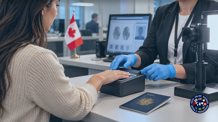 Biometria para Visto Canadense Biometria para Visto Canadense